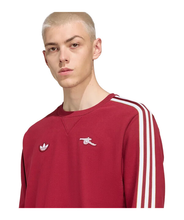 adidas fc arsenal london icon sweatshirt rød