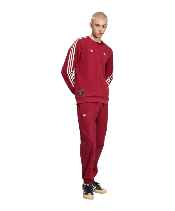 adidas fc arsenal london icon sweatshirt rød