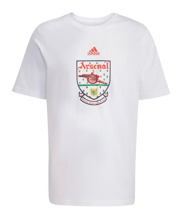 adidas fc arsenal london 92-94 t-shirt hvid