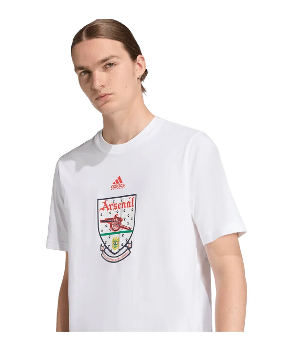 adidas fc arsenal london 92-94 t-shirt hvid