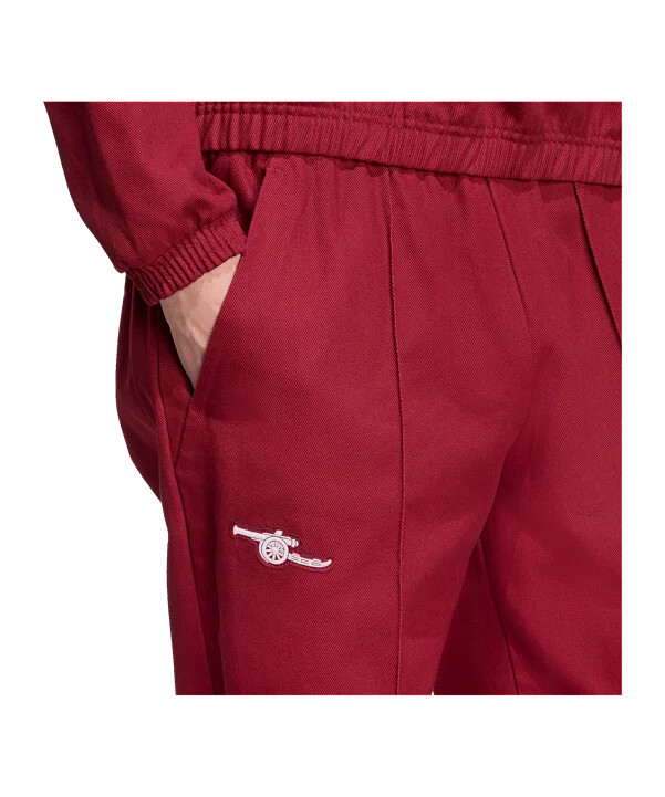 adidas fc arsenal london icon drill pants rød