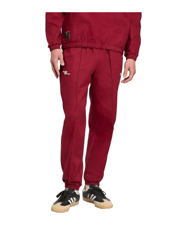 adidas fc arsenal london icon drill pants rød