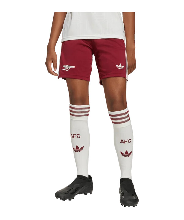 adidas fc arsenal london shorts 3. klasse 20252026 børn rød