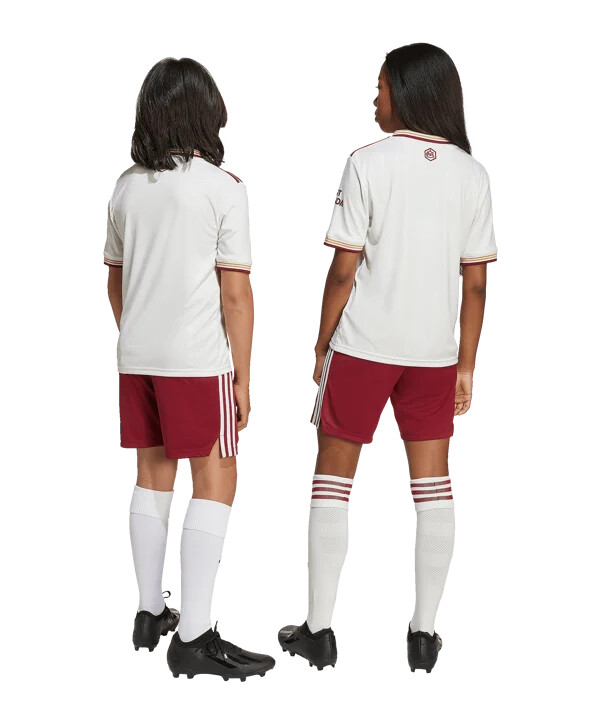 adidas fc arsenal london shorts 3. klasse 20252026 børn rød