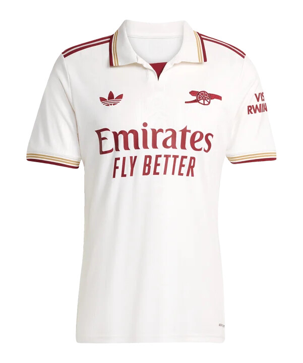 adidas fc arsenal london 3. trøje 20252026 hvid