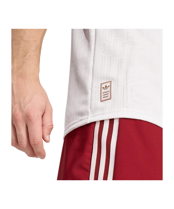 adidas fc arsenal london autentisk 3. trøje 20252026 hvid