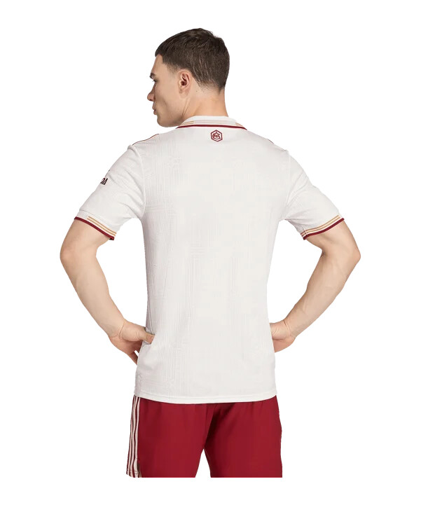 adidas fc arsenal london autentisk 3. trøje 20252026 hvid