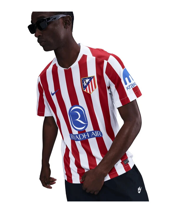 nike atletico madrid hjemmebanetrøje 20252026 rød f615