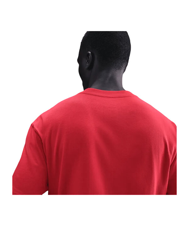 nike atletico madrid t90 ordmærke t-shirt rød f614