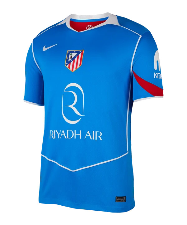 nike atletico madrid trøje 3. plads 20252026 blå f407