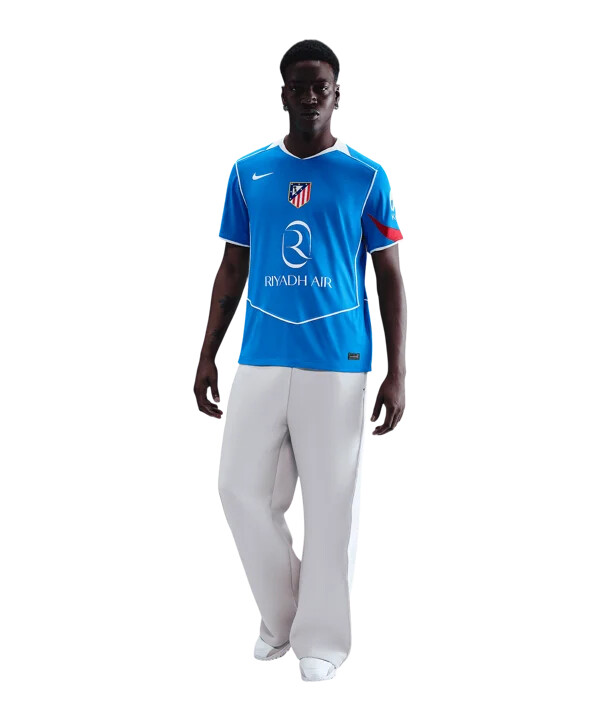 nike atletico madrid trøje 3. plads 20252026 blå f407