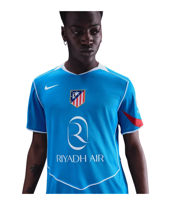 nike atletico madrid trøje 3. plads 20252026 blå f407