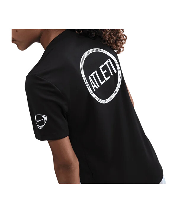 nike atletico madrid træningstrøje børn sort f010