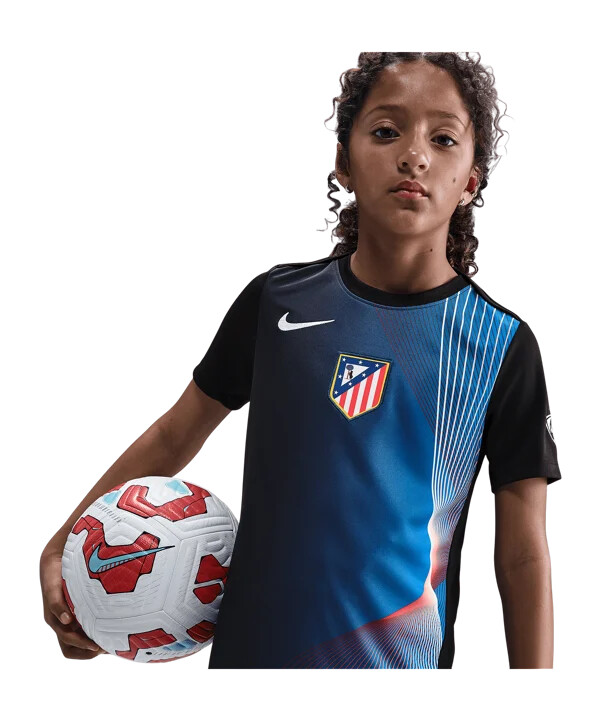nike atletico madrid træningstrøje børn sort f010