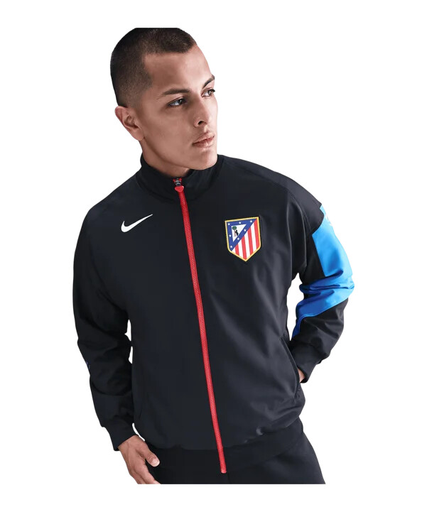 nike atletico madrid anthem jakke sort f010