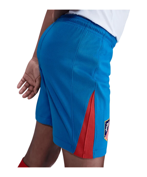 nike atletico madrid shorts 3. trøje 20252026 børn blå f406