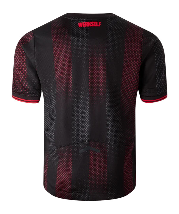 new balance bayer 04 leverkusen hjemmebanetrøje 20252026 børn rød