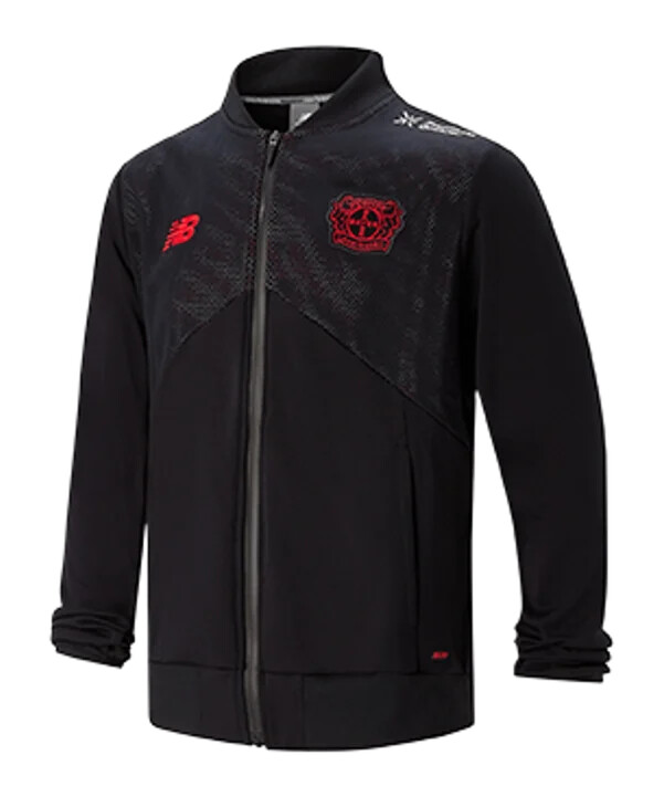 new balance bayer 04 leverkusen træningsjakke flerfarvet