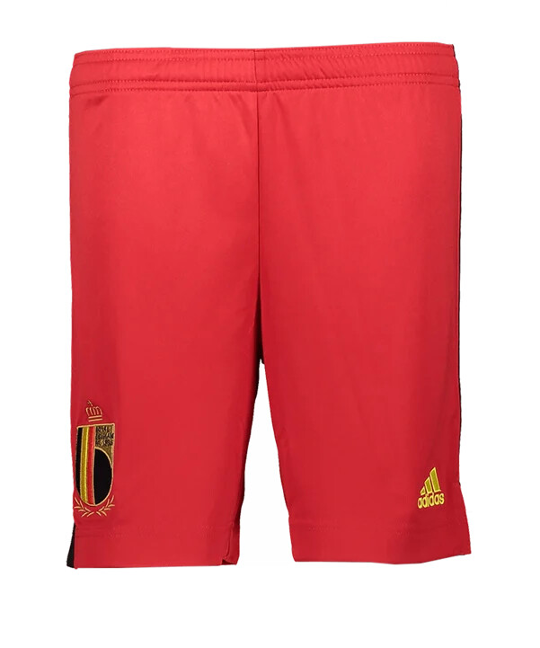 adidas belgien hjemmeshorts em 2020 børn rød
