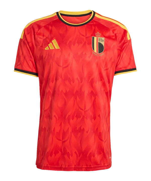 adidas belgien hjemmebanetrøje vm 2026 rød