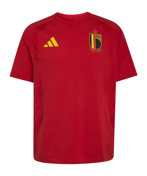 adidas belgien tiro tech t-shirt rød