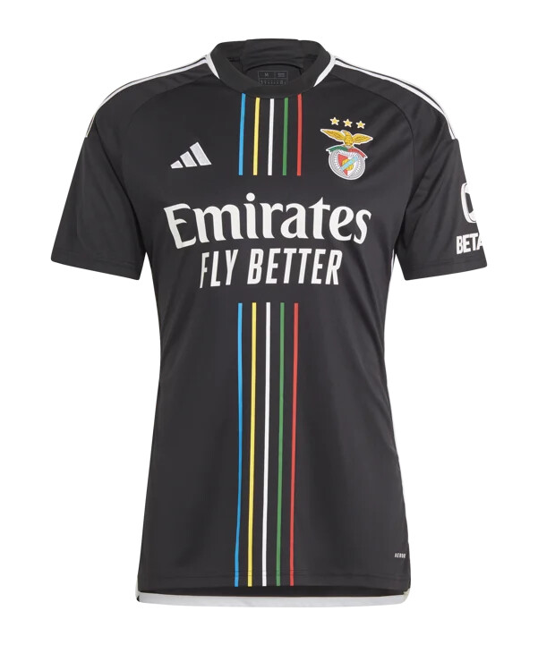 adidas benfica lissabon udebanetrøje 20232024 sort