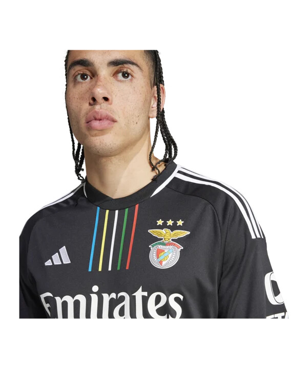 adidas benfica lissabon udebanetrøje 20232024 sort