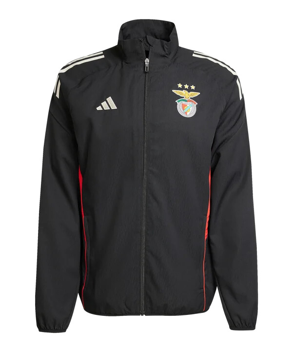 adidas benfica lissabon præsentationsjakke sort