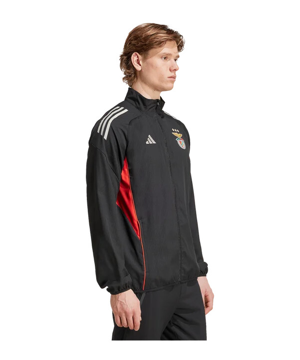 adidas benfica lissabon præsentationsjakke sort