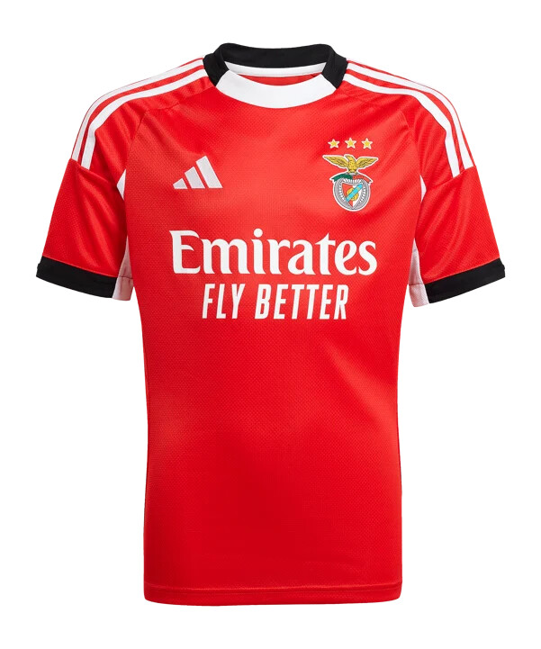 adidas benfica lissabon trøje hjemme 20252026 børn rød