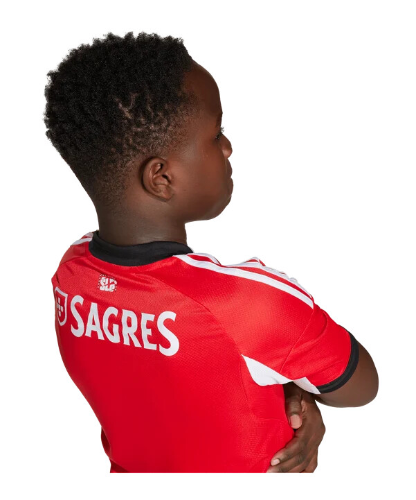 adidas benfica lissabon trøje hjemme 20252026 børn rød