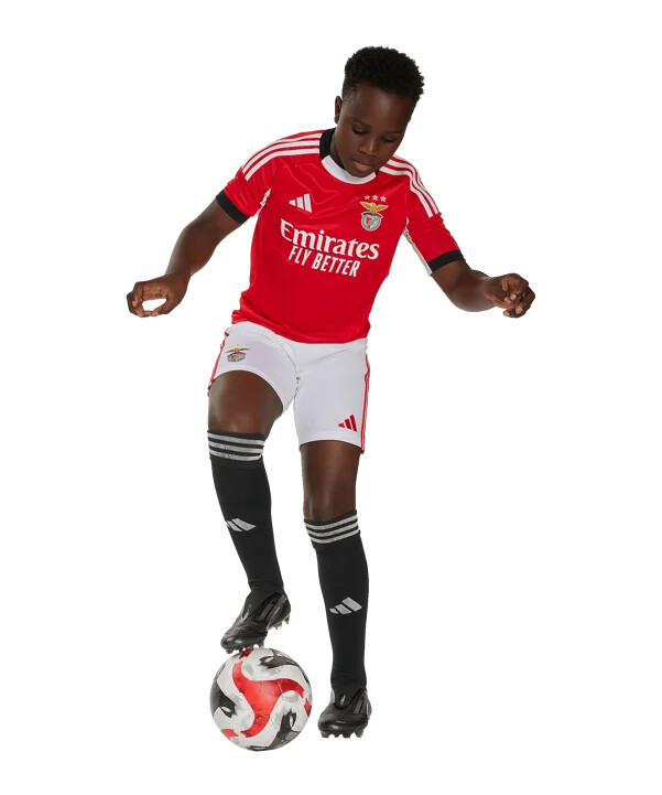 adidas benfica lissabon trøje hjemme 20252026 børn rød