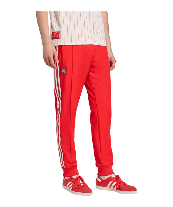 adidas benfica lissabon terrace icons træningsbukser rød