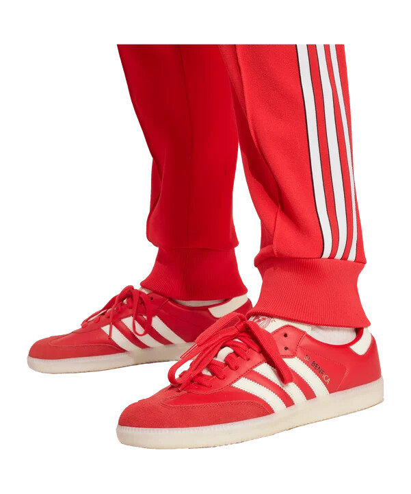 adidas benfica lissabon terrace icons træningsbukser rød