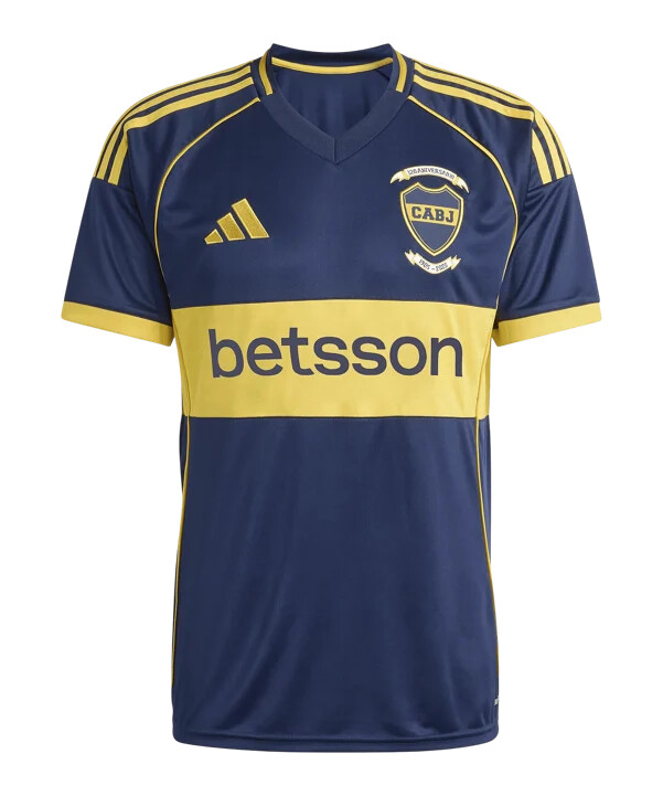 adidas boca juniors hjemmebanetrøje 20252026 blå