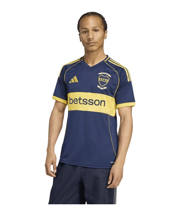 adidas boca juniors hjemmebanetrøje 20252026 blå