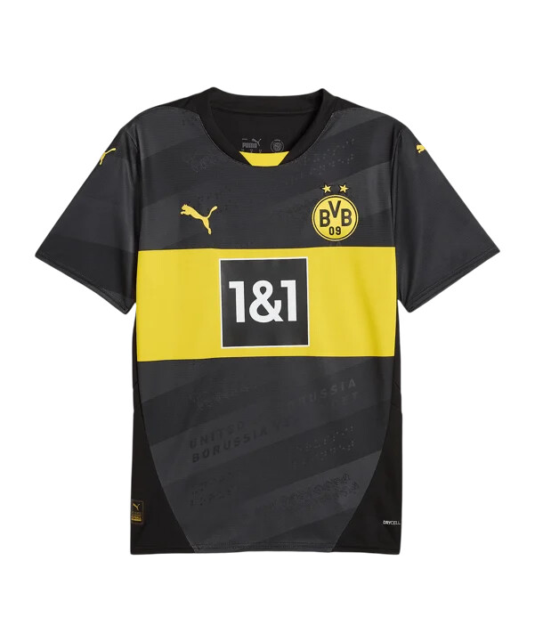 puma bvb dortmund udebanetrøje 20242025 sort f02