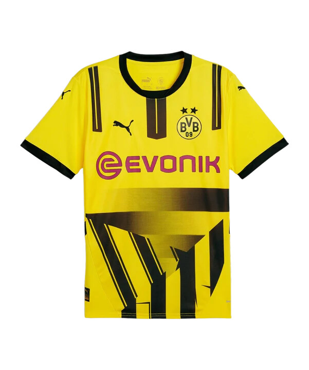 puma bvb dortmund cup-trøje 20242025 gul f01