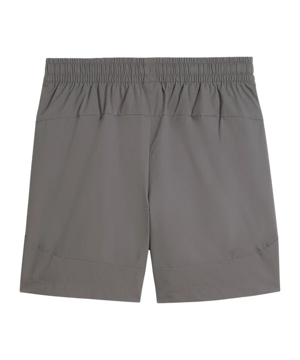 puma borussia dortmund pumatech relaxed woven shorts grå f21