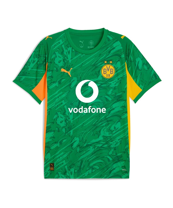 puma borussia dortmund ss målmandstrøje 20252026 grøn f98