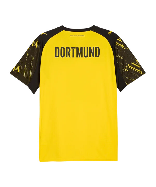 puma borussia dortmund hjemmebanetrøje 20252026 gul f01