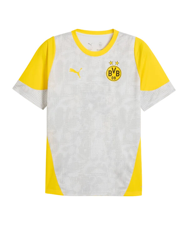 puma borussia dortmund træningstrøje grå f18