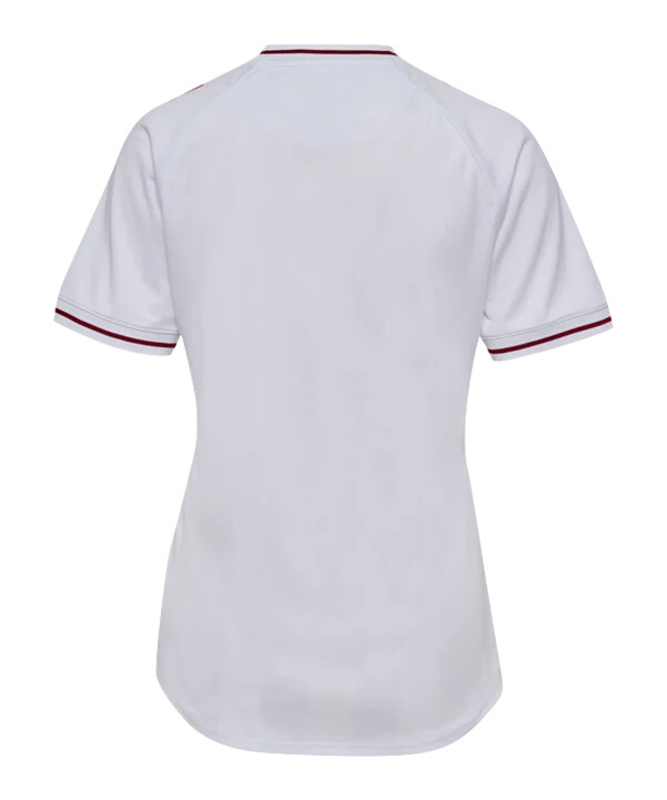 hummel danmark dbu udebanetrøje 2025 dame hvid f9001