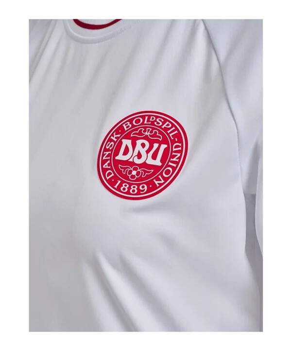 hummel danmark dbu udebanetrøje 2025 dame hvid f9001