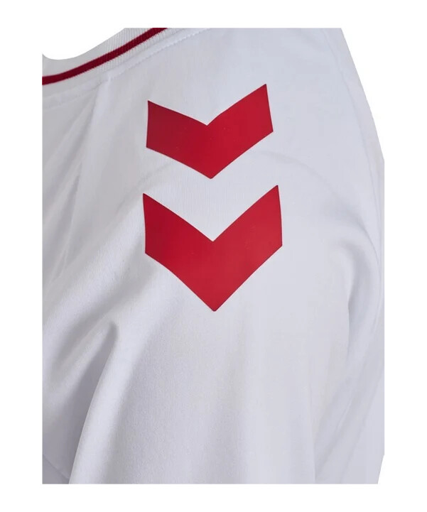 hummel danmark dbu udebanetrøje 2025 dame hvid f9001