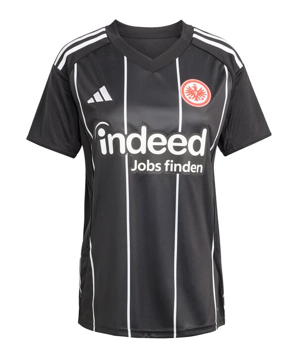 adidas eintracht frankfurt trøje 4. klasse 20252026 dame sort