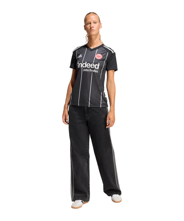 adidas eintracht frankfurt trøje 4. klasse 20252026 dame sort