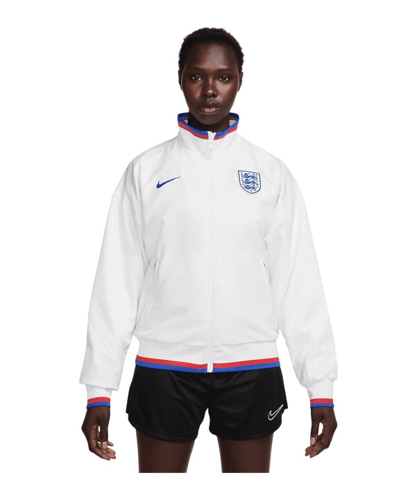 nike england anthem jakke hjemmebane 2025 dame hvid f100