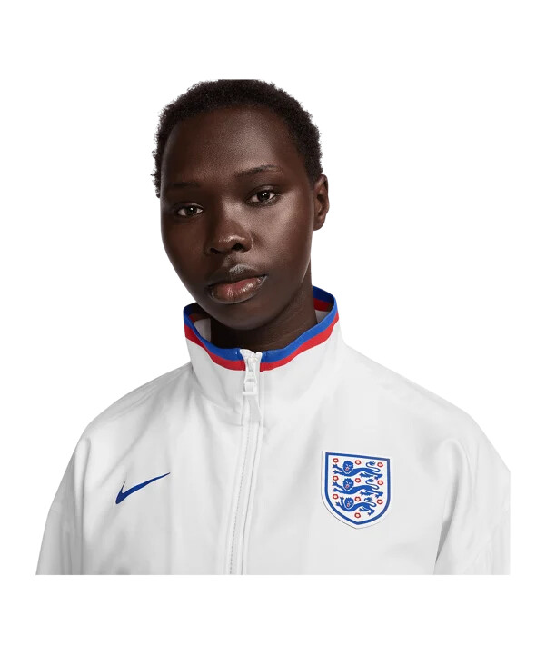 nike england anthem jakke hjemmebane 2025 dame hvid f100