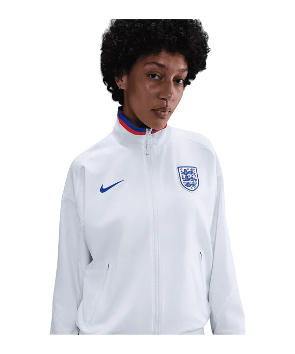 nike england anthem jakke hjemmebane 2025 dame hvid f100